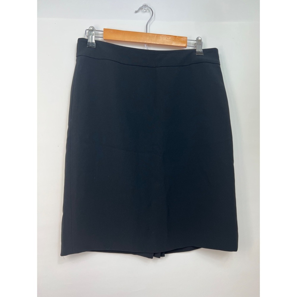 Ann Taylor LOFT Classic Black Pencil Skirt Lined Workwear Womens Size 8P